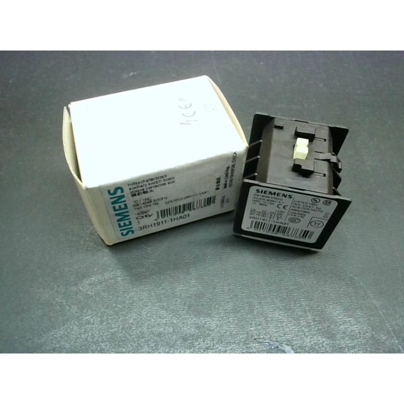 Siemens 3RH1911-1HA01 Auxiliary Contact Block 50Hz 690V