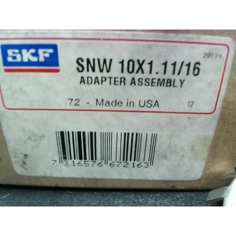 SKF SNW 10X1-11/16 Bearing Adapter Sleeve