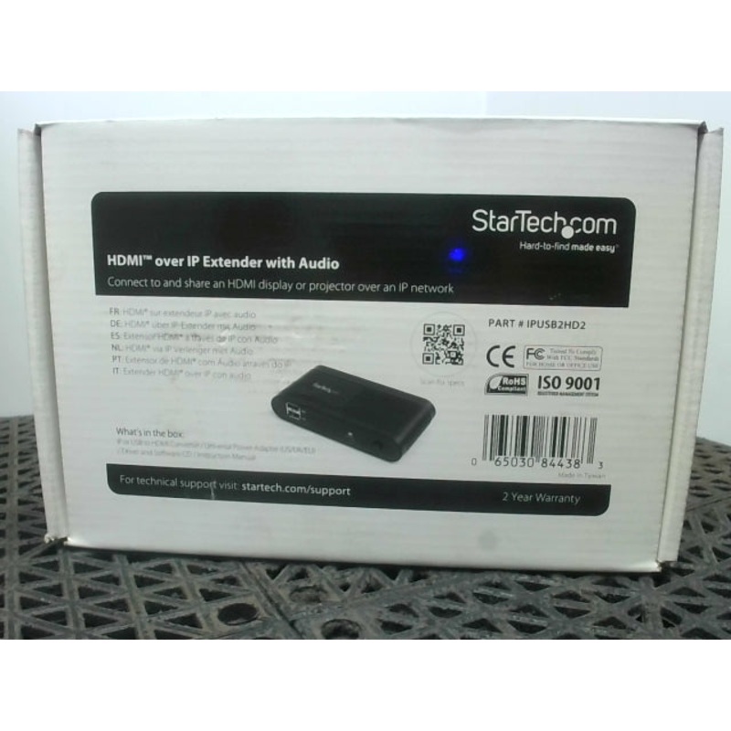 StarTech IPUSB2HD2 HDMI Over IP Extender with Audio