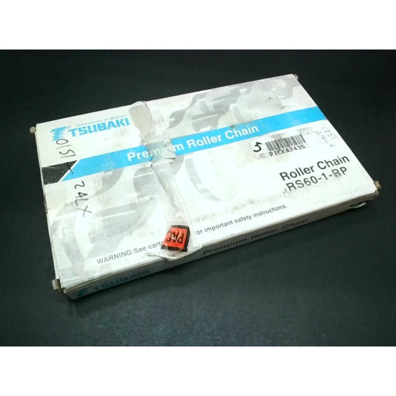 Tsubaki RS60-1-RP #60 Single Roller Chain 10ft 3/4in 160 Links