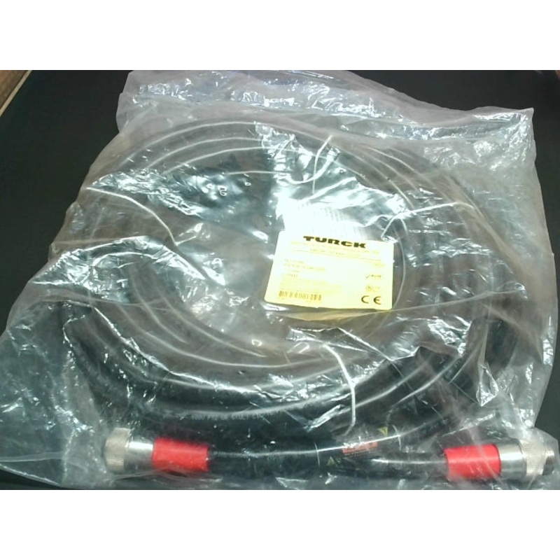 Turck RSM RKM 34-10M/S1055 Cordset 3 Pole M to Fem 10M U-74610