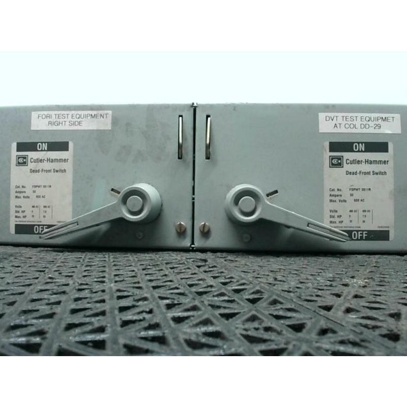 Cutler Hammer FDPWT3611R Hardwre 30A 600V FDPWT Fused Switch Westinghouse 3611R
