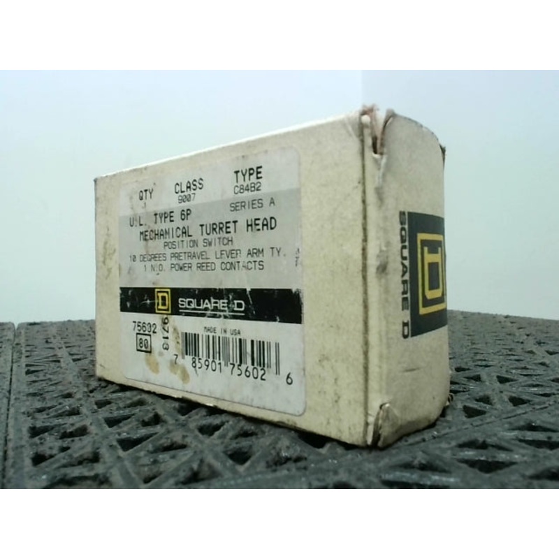 Square D 9007C84B2 Position Limit Switch Series A Turret Head