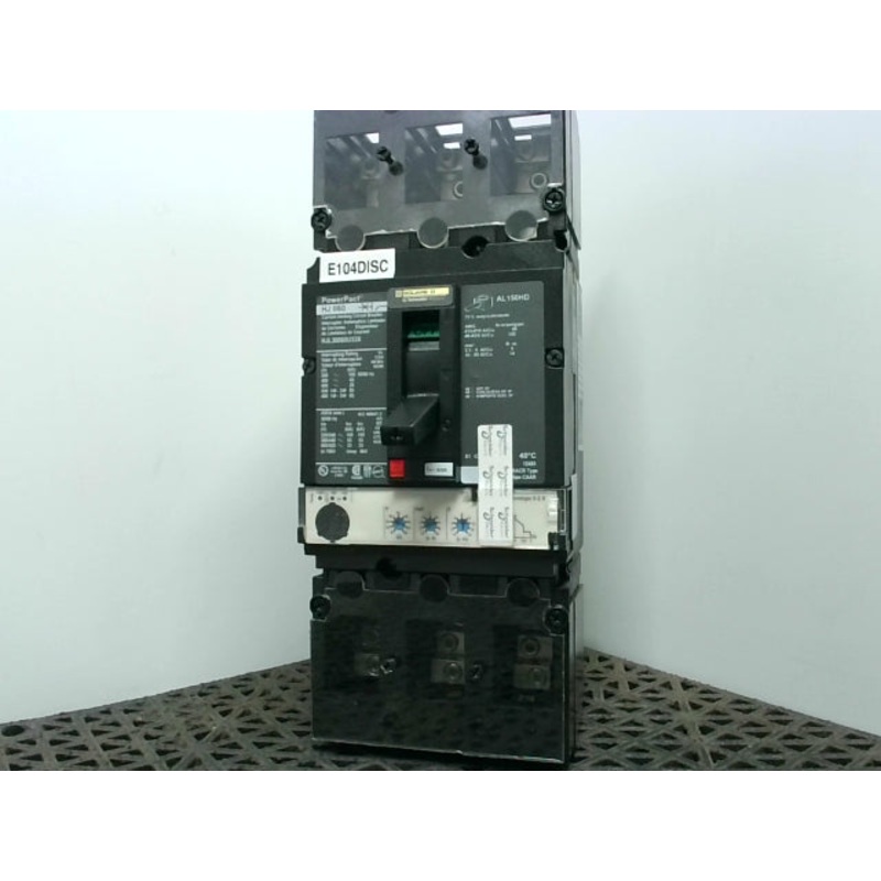 Square D HJL36060U33X 60A PowerPact Circut Breaker 600VAC 60 AMP