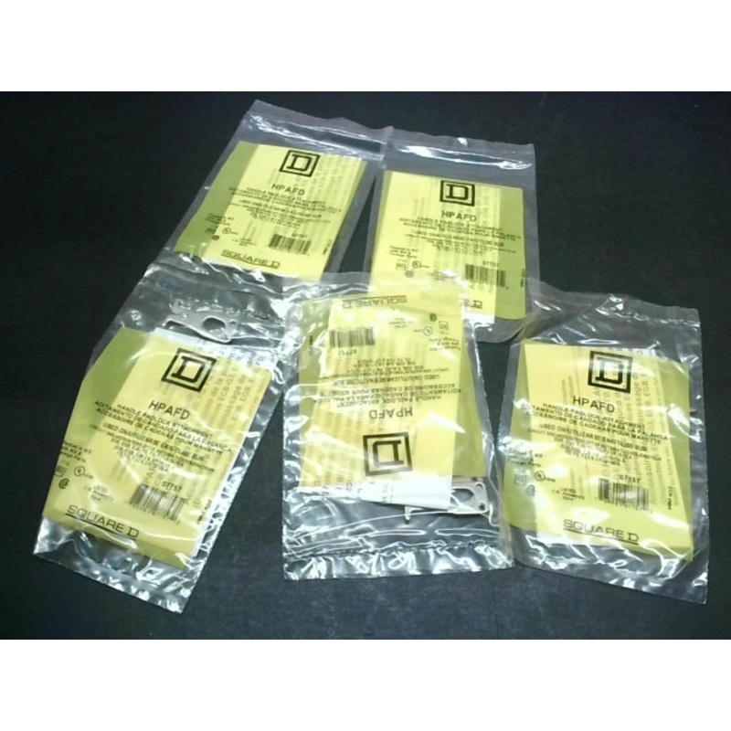 Square D HPAFD (5 PCS) Circuit Breaker Handle Padlock Attachment Lockout Hasp