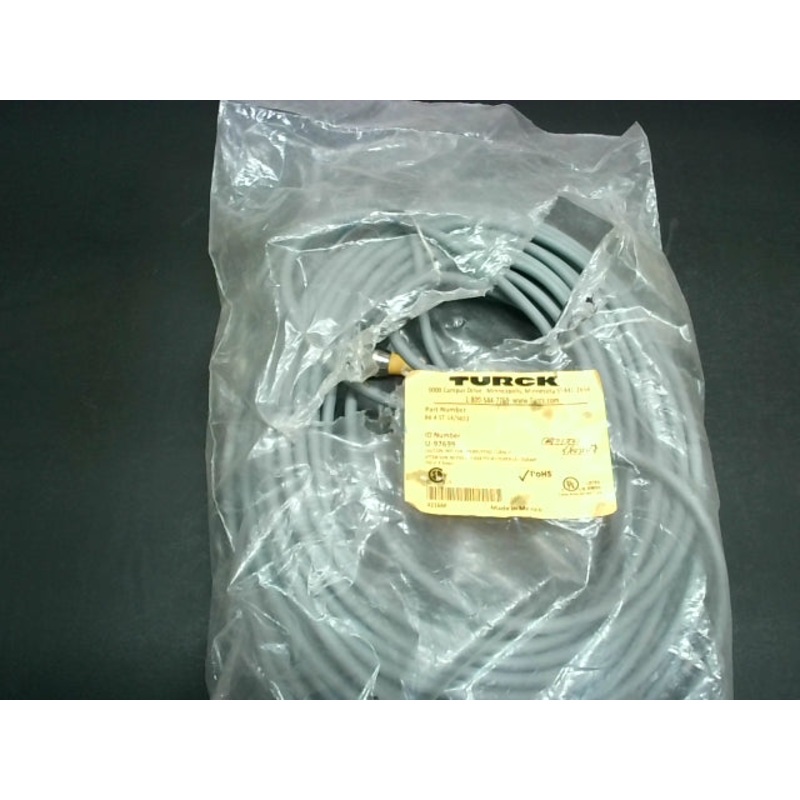 Turck RK 4.5T-14/S653 Cordset Single Ended M12 Eurofast Staight Fem Connector 5 Wire 14m