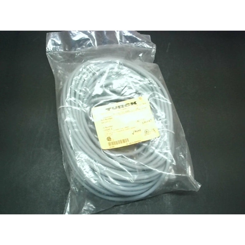 Turck WK 4.4T-15 Cable 15m 5 Pin Fast Rt Angle U2440-2