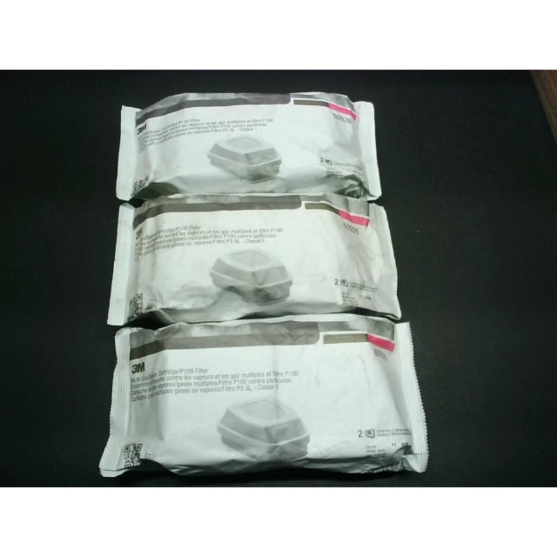 3M 60926 Multi Gas Vapor Cartridge Filter 2-Pack (3 Packs)