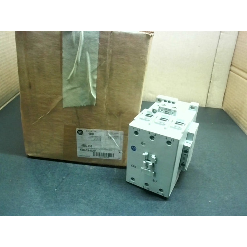 Allen Bradley 100-C85D01 Contactor SerA  600V AC 120V 60Hz