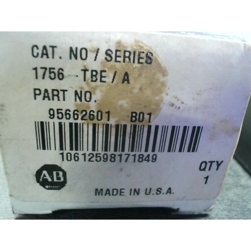 Allen Bradley 1756-TBE Terminal Block Housing 95662601