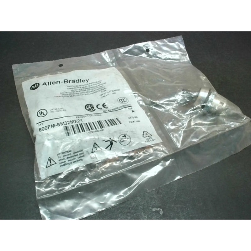 Allen Bradley 800FM-SM32MX21 Selector Switch 3 Position Black