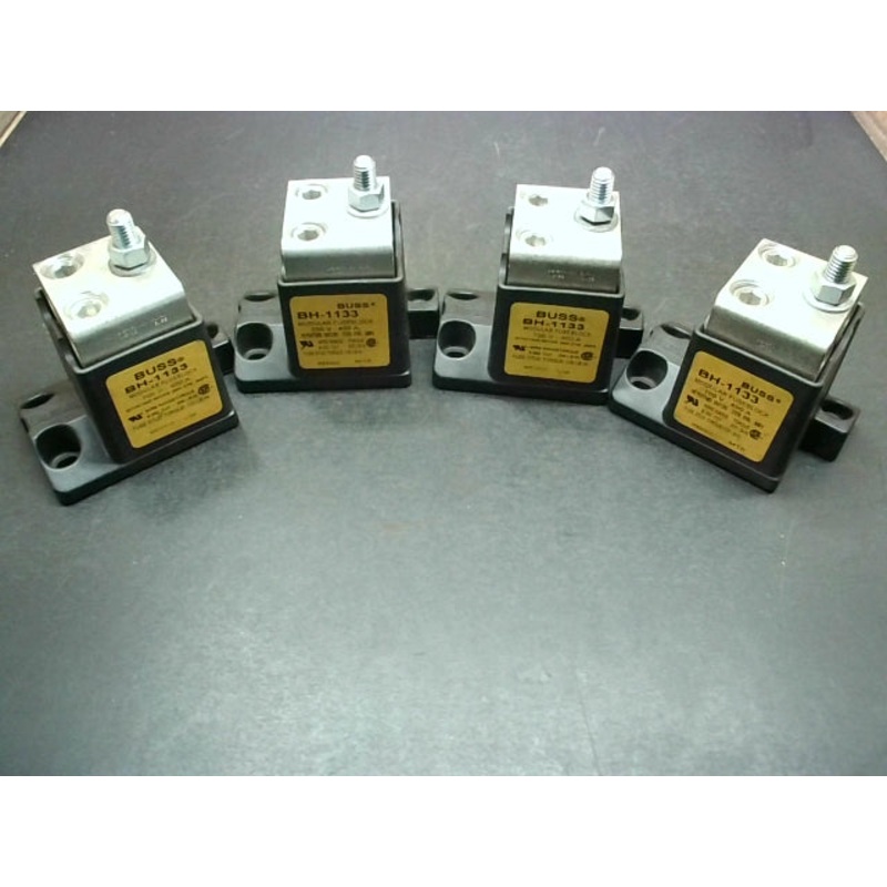 Buss BH-1133 (4 PCS) Modular Fuse Block 700V 400A 1 Pole