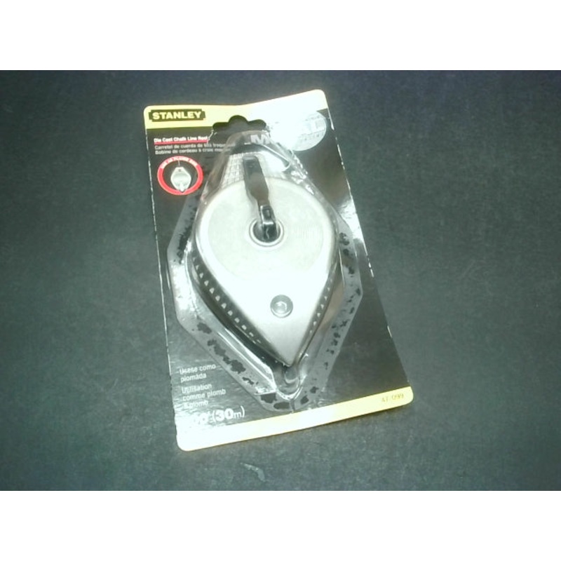 Stanley 47-099 100′ Chalk Line Reel Metal