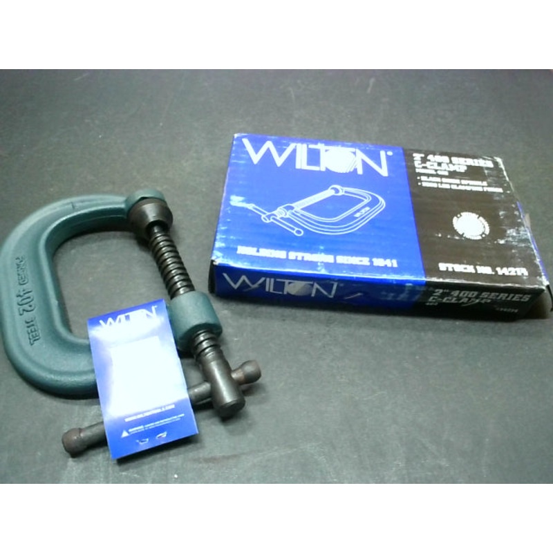 Wilton 14214 Model 402 C-Clamp 2 Series 400 Clamp Force 3500lbs Black Oxide