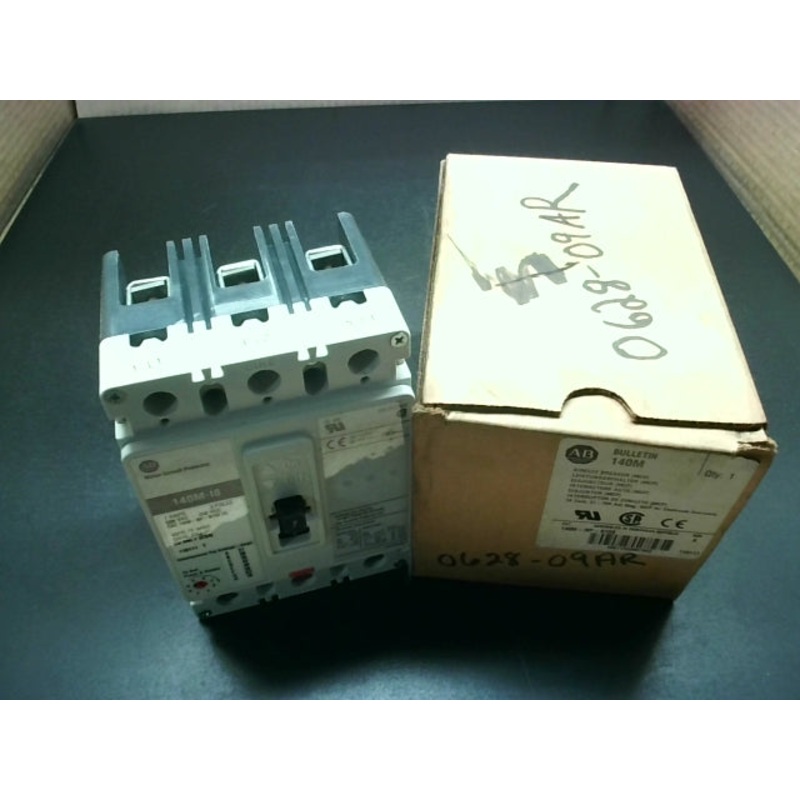 Allen Bradley 140M-18P-B70S Breaker 3P 7AMP 600V 250VDC 110111 T