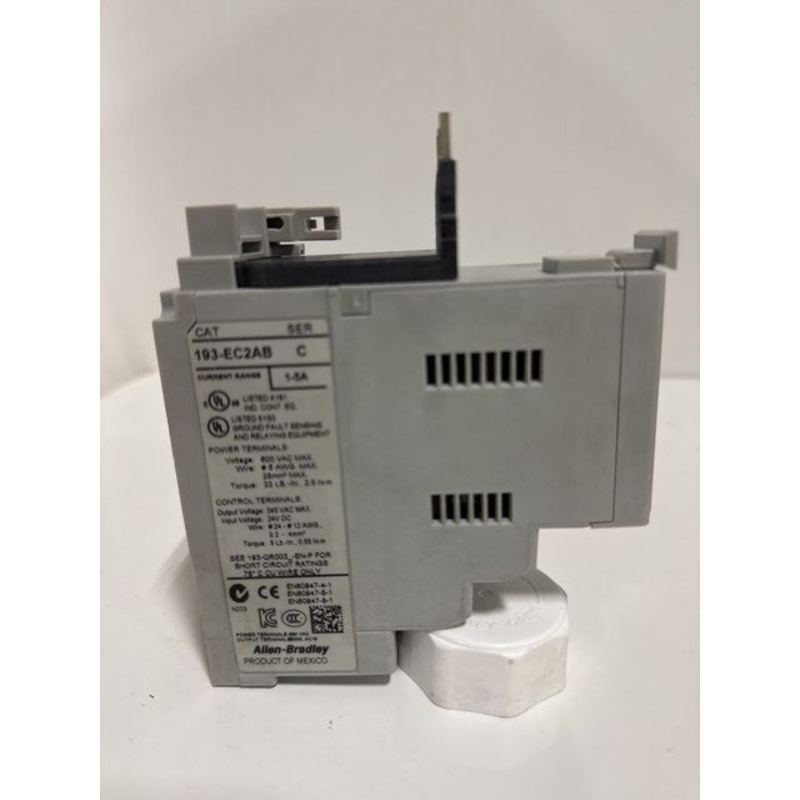 Allen Bradley 193-EC2AB E3 Plus Overload Relay Series C