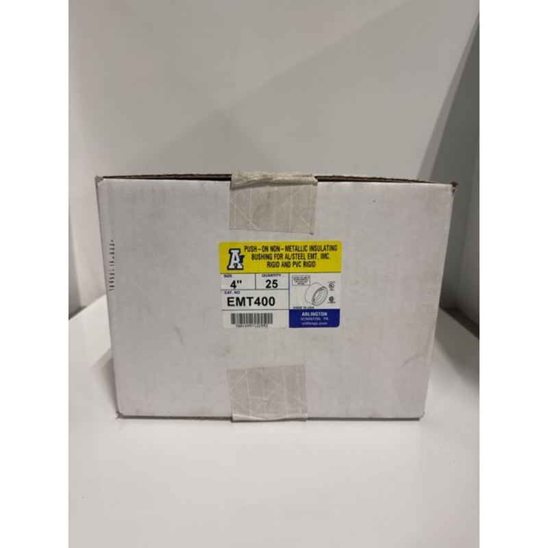 Arlington EMT400 (25 PCS) 4 Conduit Push-On Insulating Bushings