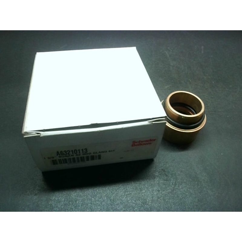 Schrader Bellows A63210113 Rod Gland Seal Kit 3/8 Bunan A2 W/ Lube