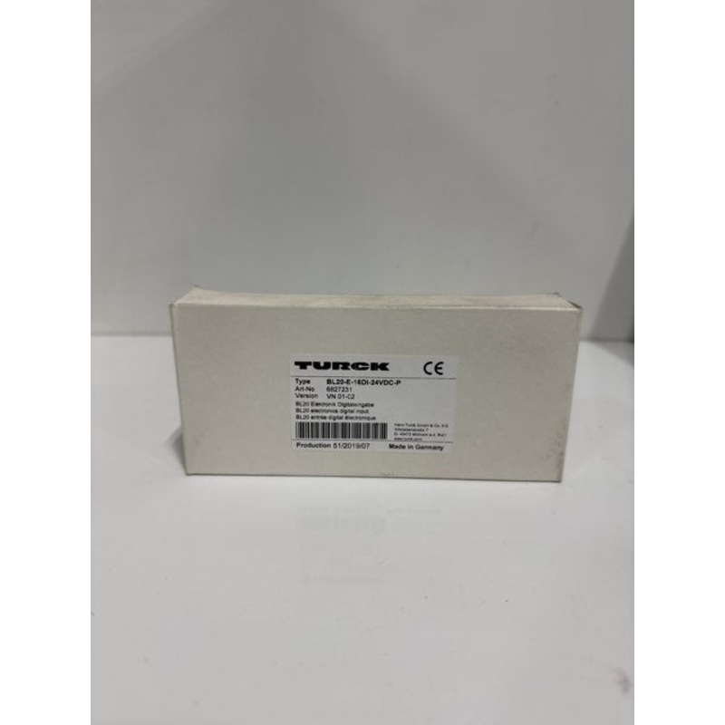 Turck BL20-E16DI-24VDC-P Communications Module 24VDC BL20E16DI24VDCP