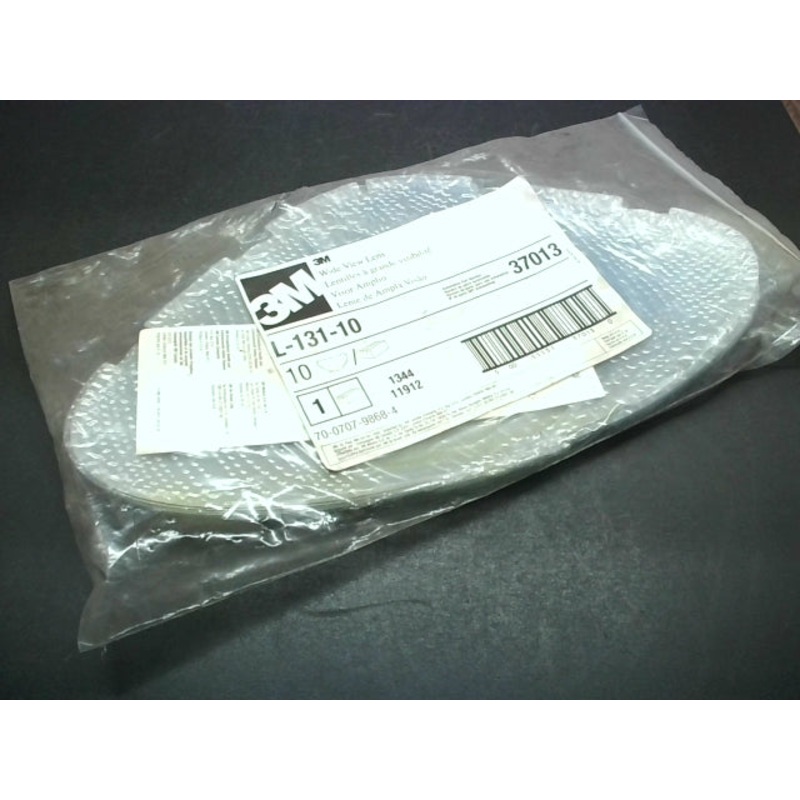 3M L-131-10 (10 PCK) Lens Replacement Face Shield Clear Wide View 37013