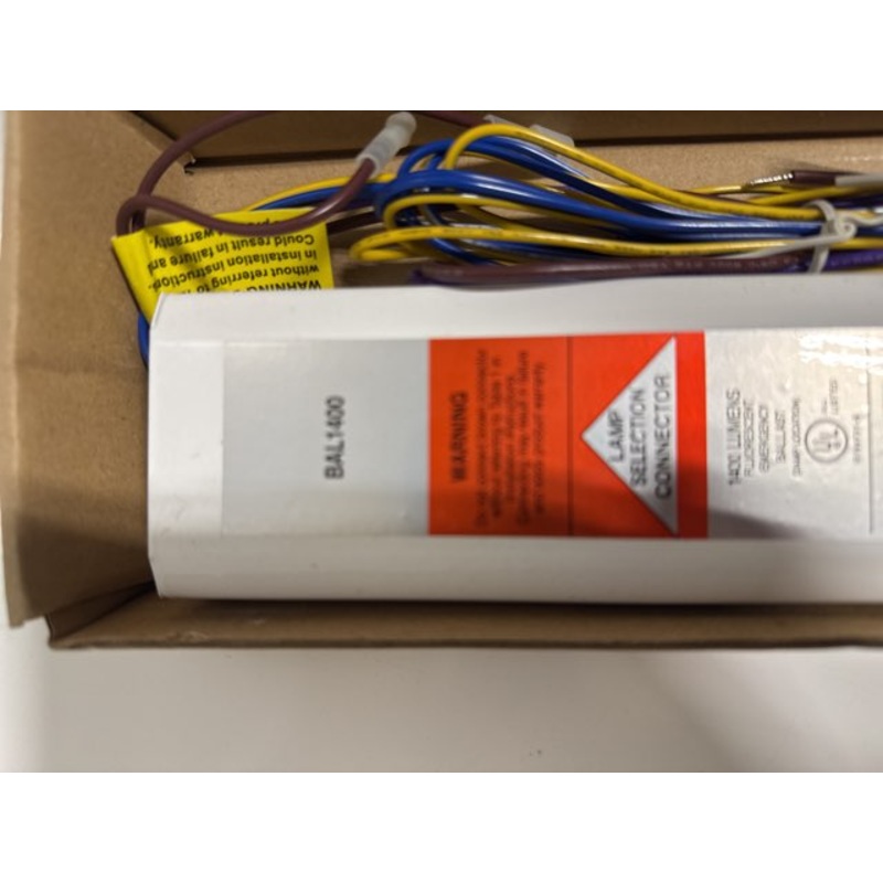 Best Lighting BAL1400 Fluorescent Emergency Ballast 120/277 Volts