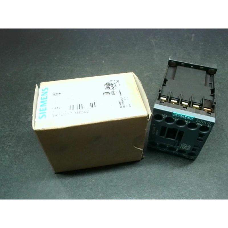 Siemens 3RT2017-1BB42 Contactor 24V AC-3 12A 400V 5,5kW