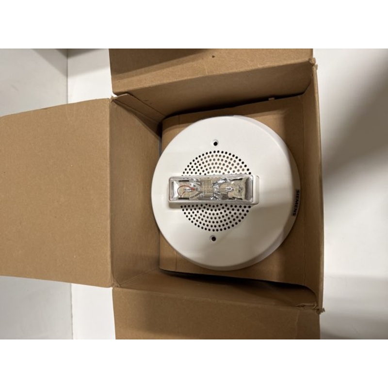 Siemens 500-636022 Fire Alarm Chime Strobe White CH-MC-CW