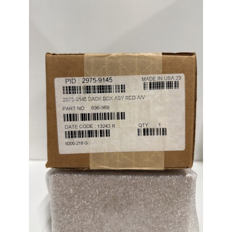 Simplex 2975-9145 Red Back Box Assembly A/V Metal