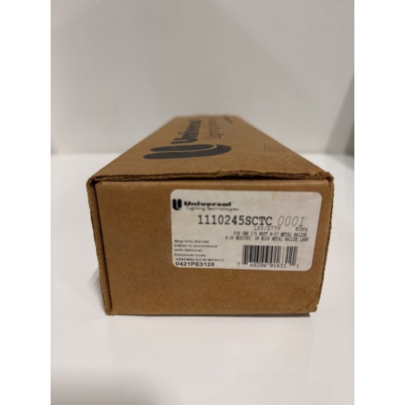 Universal Lighting 1110245SCTC 175W Halide Lighting Ballast 1110-245-SC-TC