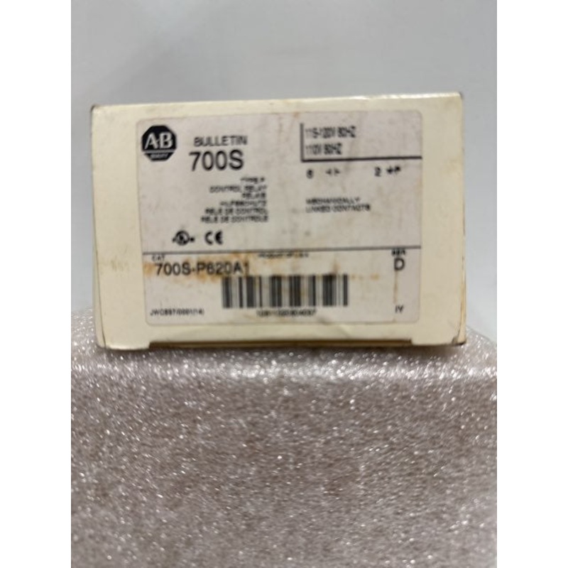 Allen Bradley 700S-P620A1 Ser. D AC Relay 115-120V 60Hz Bulletin 700