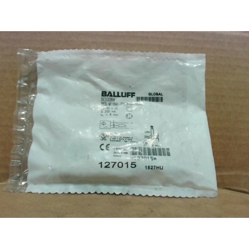 Balluff BES M18MI-PSC80B-S04K Proximity Sensor Switch 12-30VDC 200mA 127015