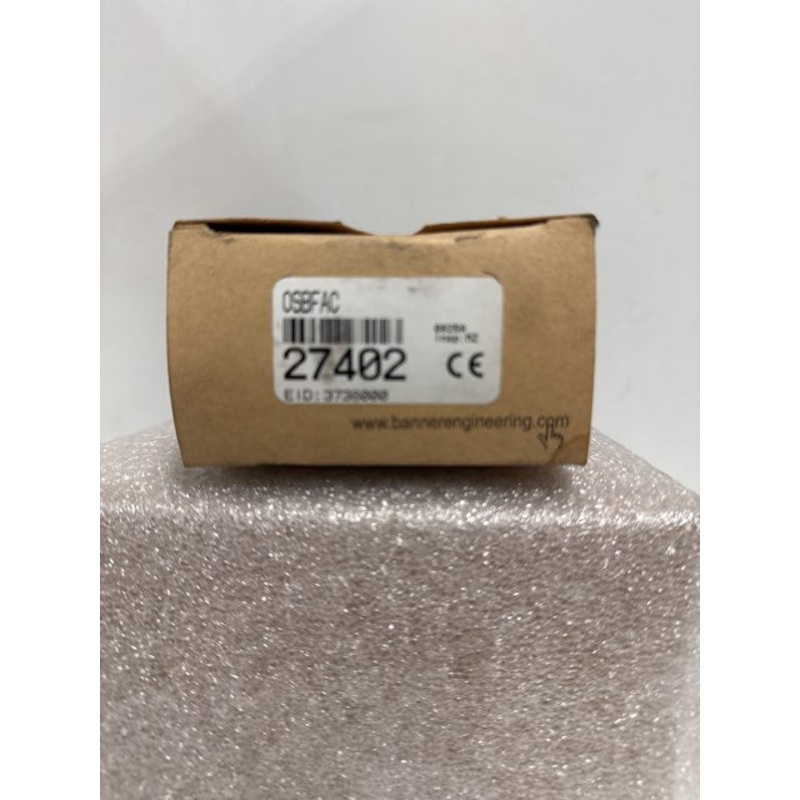 Banner OSBFAC Omni Beam Fiber Optic Sensor Head 27402