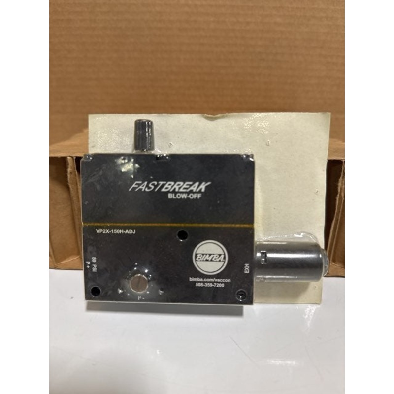 Bimba VP2X-150H-ADJ FASTBREAK Blow Off Vacuum Generator 80 psi
