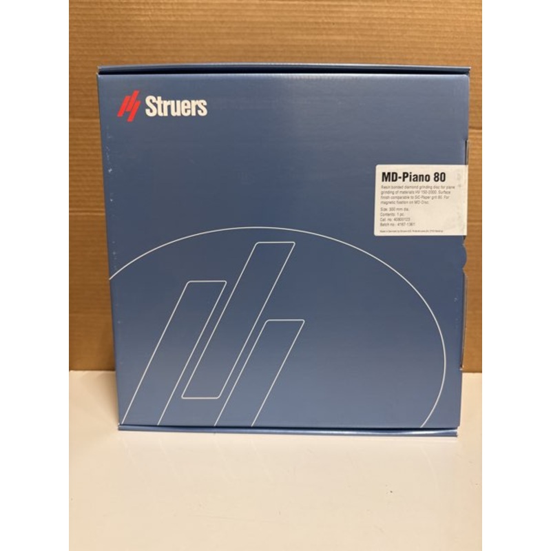 Struers MD-Piano 80 300 mm Diameter Grinding Disc Resin Bonded Diamond