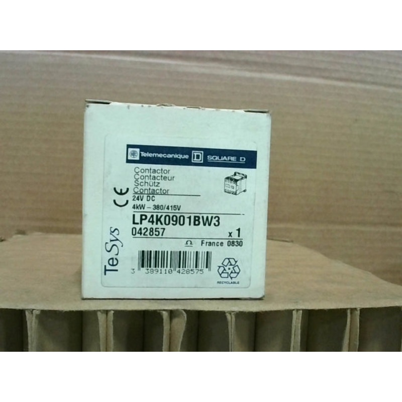 Telemecanique Square D LP4K0901BW3 Power Contactor 9A 3 24V 1NC