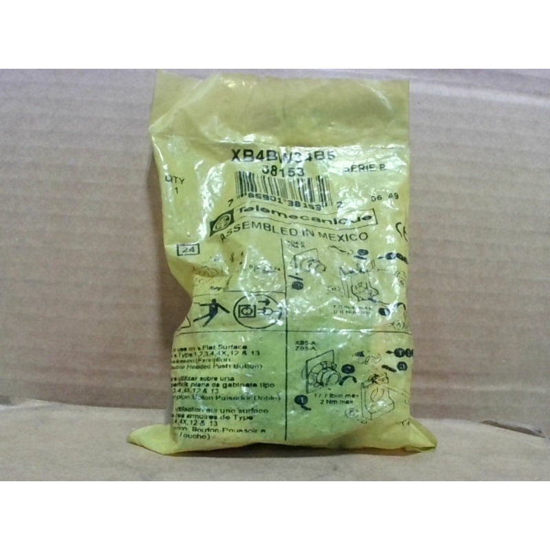 Telemecanique XB4BW34B5 Pushbutton Red XB4BW34B5 38153