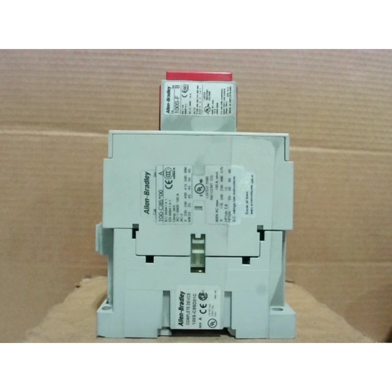 Allen Bradley 100S-C85D31C Safety Contactor 3 NO Main Poles 120VAC