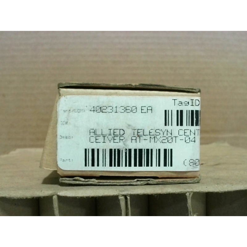 Allied Telesis AT-MX20T-04 Electronic Tranceiver 12VDC 10Mbps