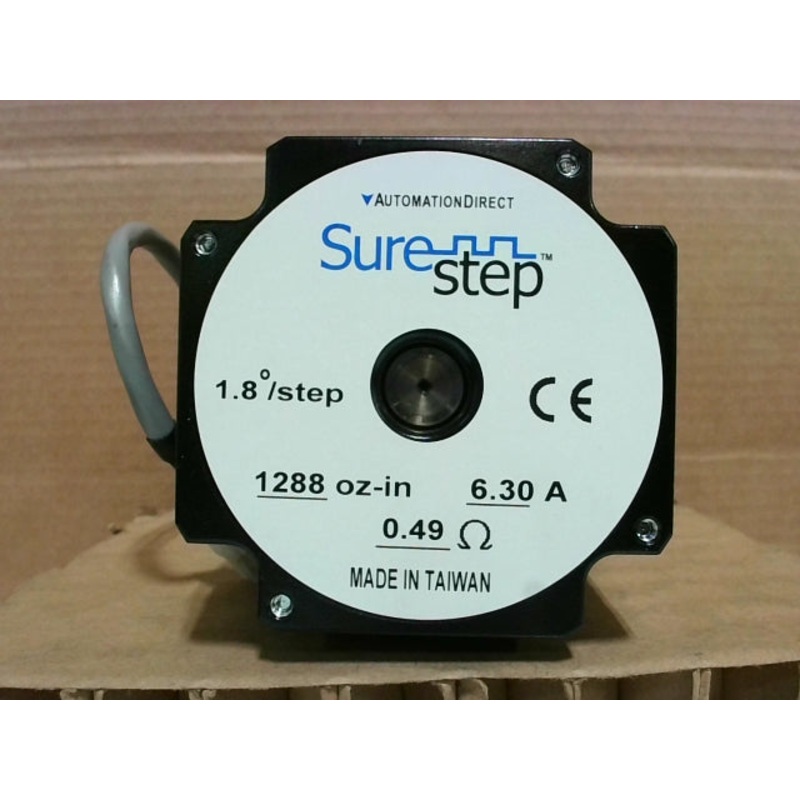 Automation Direct STP-MTRH-34127+112339001709 Stepper Motor 6.3A Single Shaft