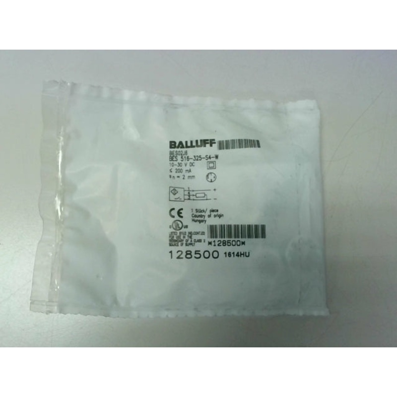 Balluff BES-516-325-S4-W Inductive Proximity Sensor 128500 BES02J6
