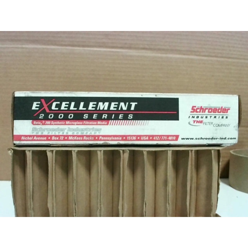 Schroeder NNZX10 Hydraulic 3000PSI 10 micron Synthetic Media Filter Element