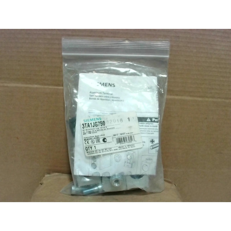 Siemens 3TA1JG750 Aluminium Breaker Terminal Block Kit