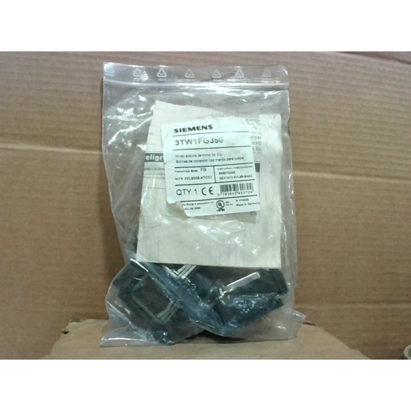 Siemens 3TW1FG350 Wrap Around Terminal Kit 3 pcs