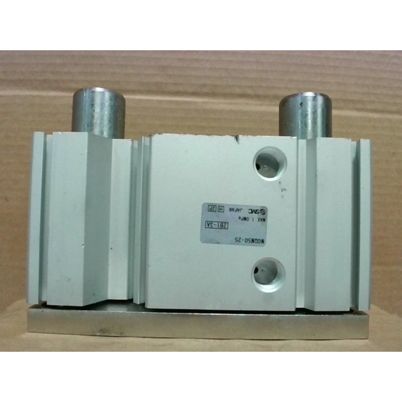SMC MGQM50-25 Pneumatic Guided Slide Cylinder 145psi