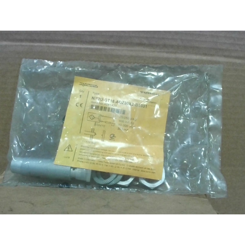 Turck Ni12U-GT18-ADZ30X2-B3331 Inductive Sensor 250VAC 300VDC 4281413