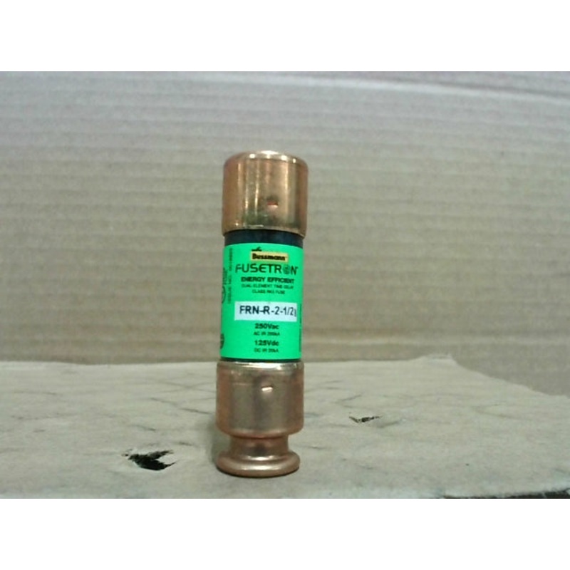 Bussmann FRN-R-2 1/2 Fusetron Fuse 250VAC (Lot of 4)