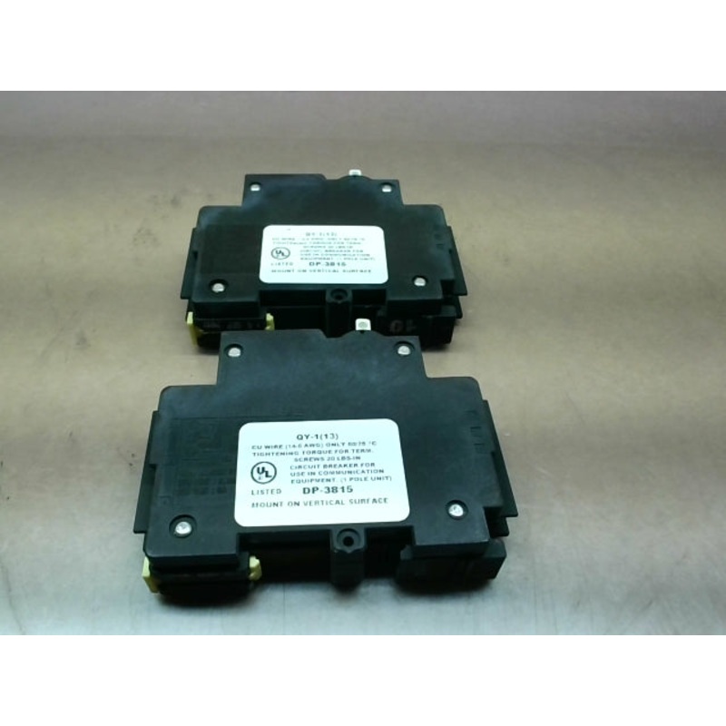 CBI QY-1(13) 10 Amp Magnetic Hydraulic Circuit Breaker Single Pole (2 Pcs)