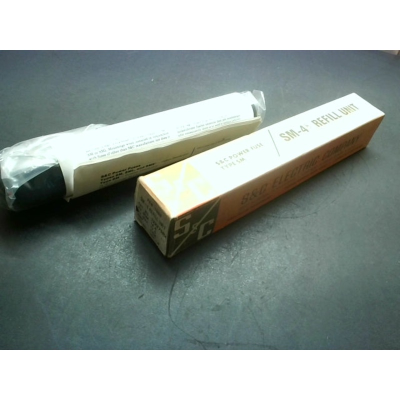 S & C Electric SM-4 Power Fuse Refill Unit 175E 14.4KV 122275R4