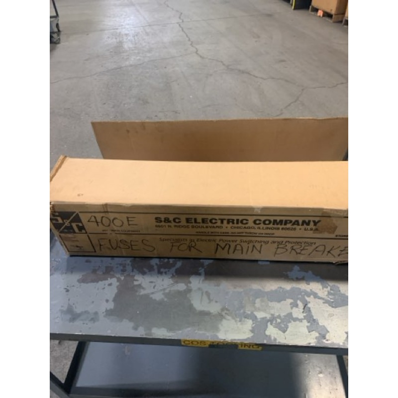 S&C Electric SM-5S Power Fuse Holder Type 400E AMP 14.4 KV 86812R2