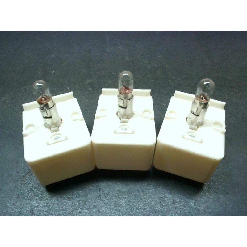 Schneider Electric 9001KM35 (3 PCS) Light Block 30MM Pilot Module 24-28V AC/DC